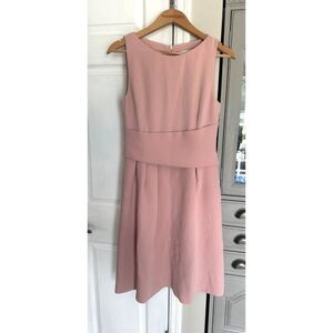 The Fold Sleeveless Camelot Dress in Pink Size US 6 NEW Office Career Elegant